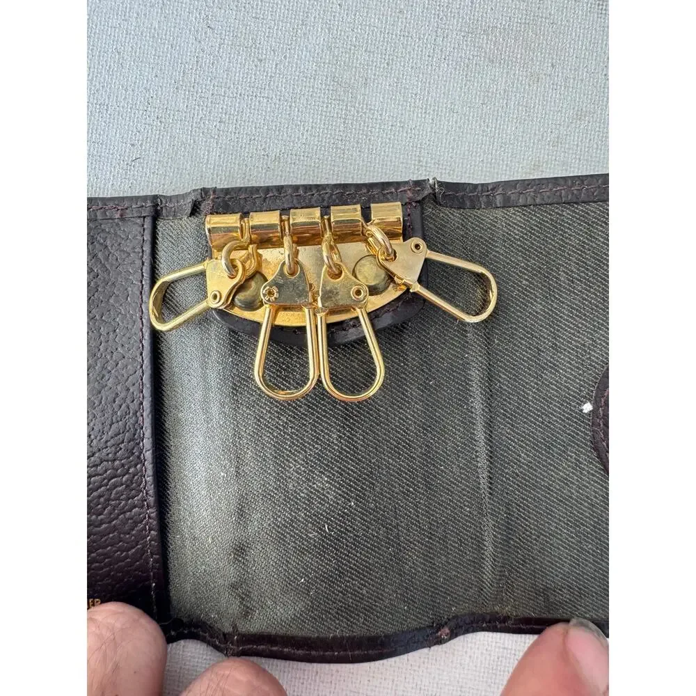 MUNDI leather key holder wallet